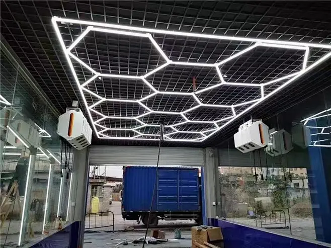 LED linear lights for car washing and commercial lighting applications