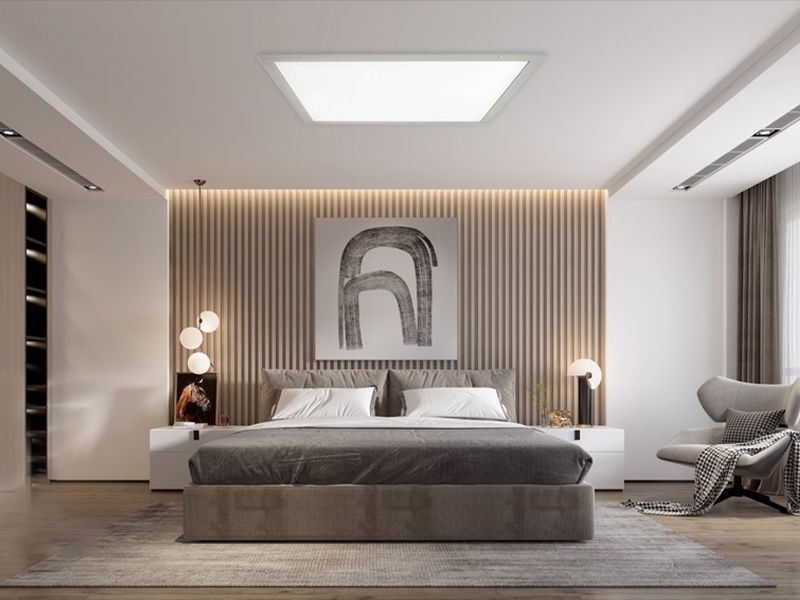 flush mount LED ceiling light for living room