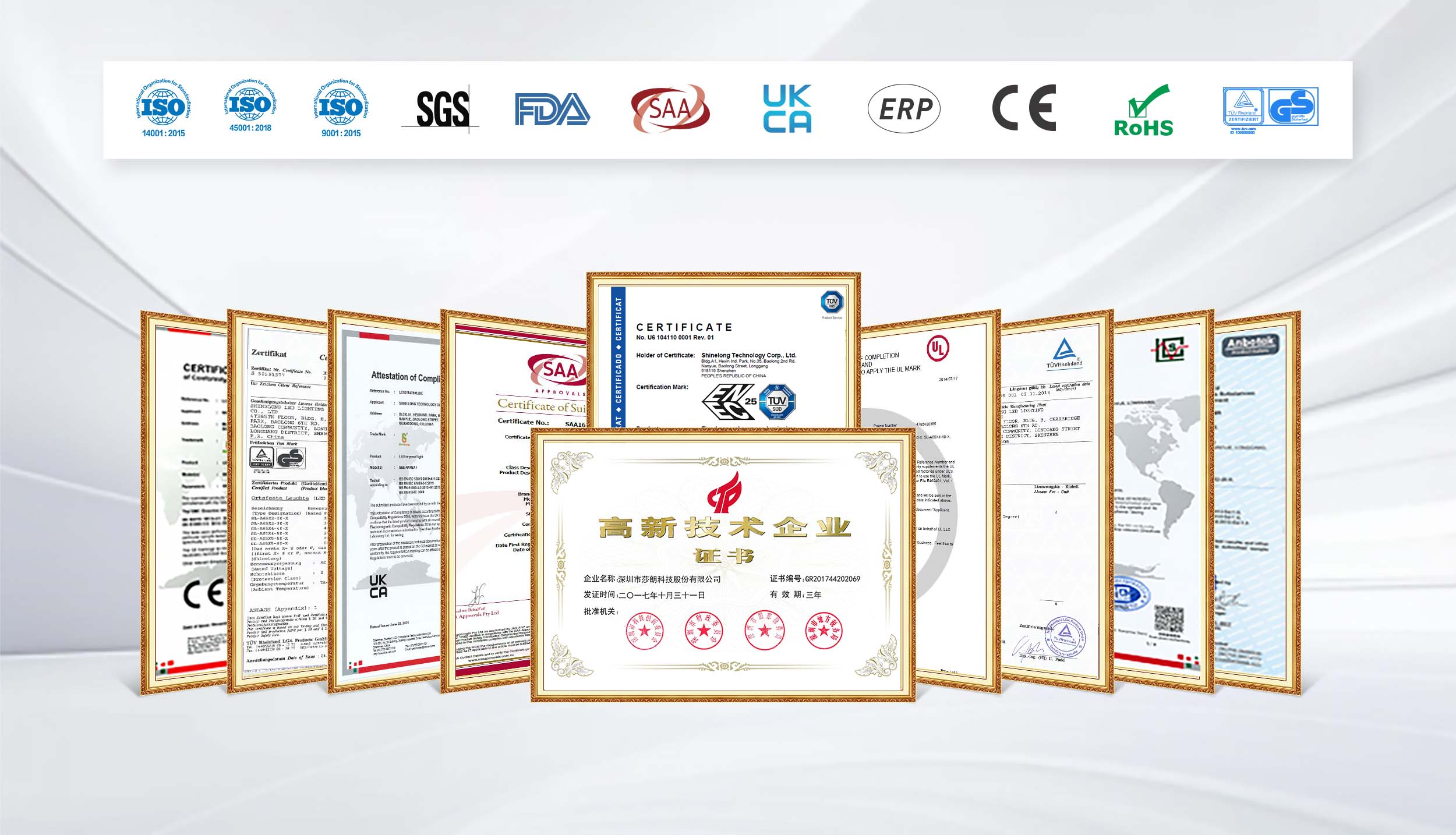 LED tri-proof light range for commercial and industrial projects