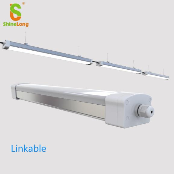 Linkable tri-proof LED linear light