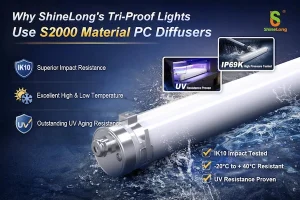 Tri-proof light PC Diffusers