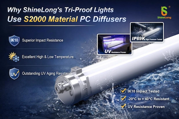 Tri-proof light PC Diffusers