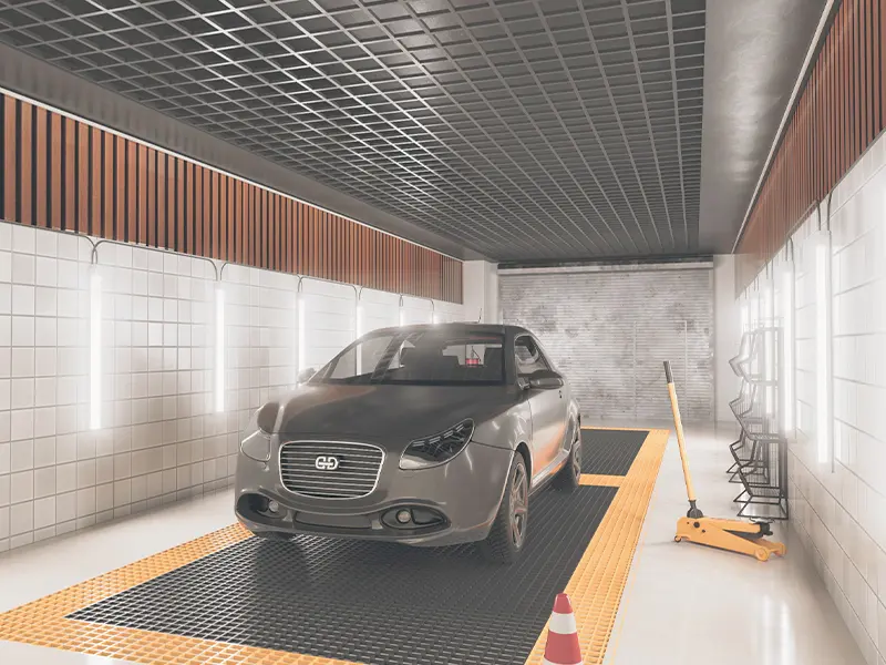 IP69K lighting for car wash environments