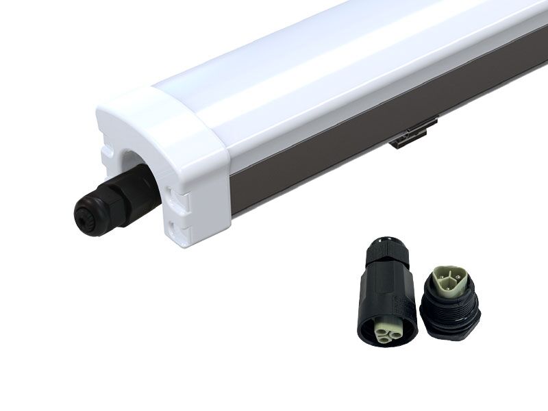 Tri-proof LED light 3-pin quick connector
