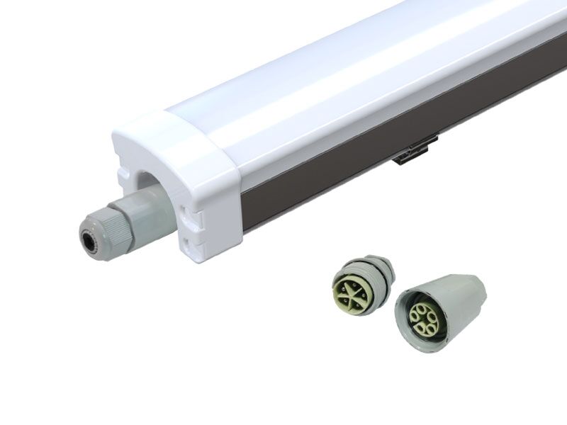 Tri-proof LED light 5-pin quick connector