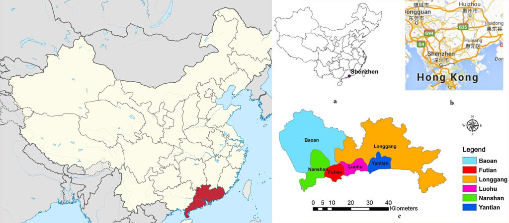 Shenzhen China Location