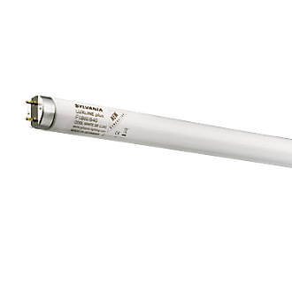 Fluorescent light for poultry lighting comparison.