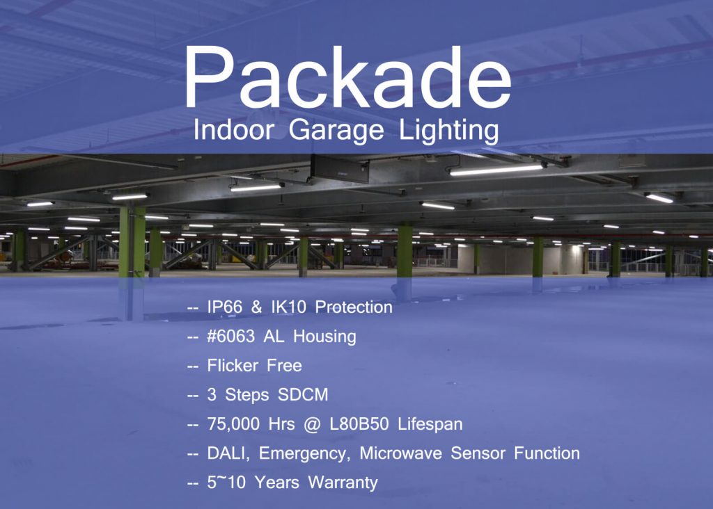 Indoor garage lighting