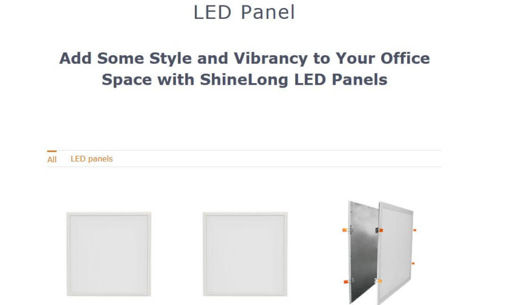 ShineLong LED Panels