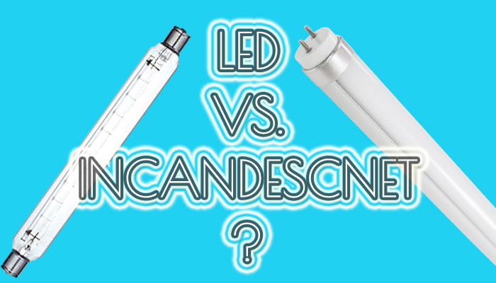 LED VS. Incandescent 700X400