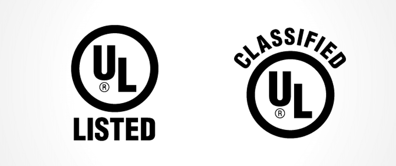 ul listed and certified