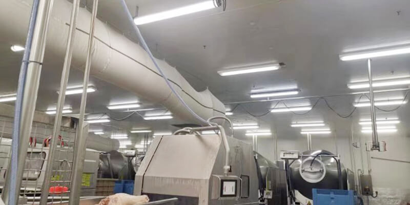 Gauls IP68 LED Tri-proof Light for food industry lighting