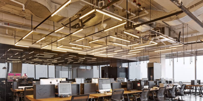 T8 LED tubes for office lighting