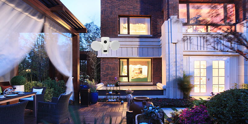 Eye Security Lights for Courtyard Lighting