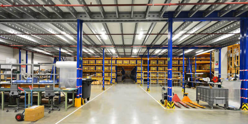 Single High Bay Lights for Logistic Center Lighting