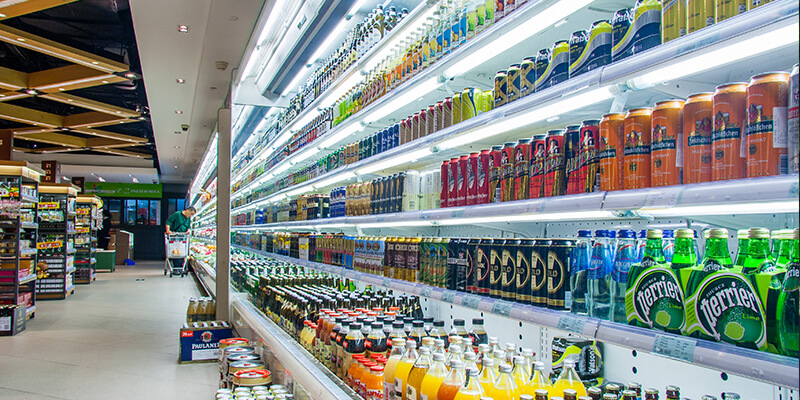 T8 LED Tubes for Supermarket Lighting