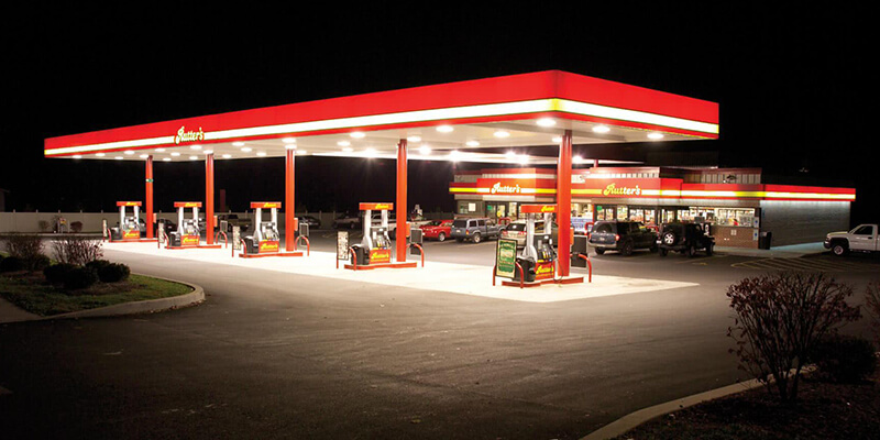 UFO High Bay Lights for Gas Station Lighting