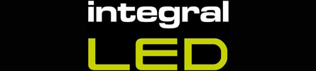 Integral LED logo