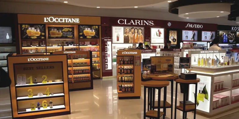 Advertising LED Light Boxes For Cosmetic Stores