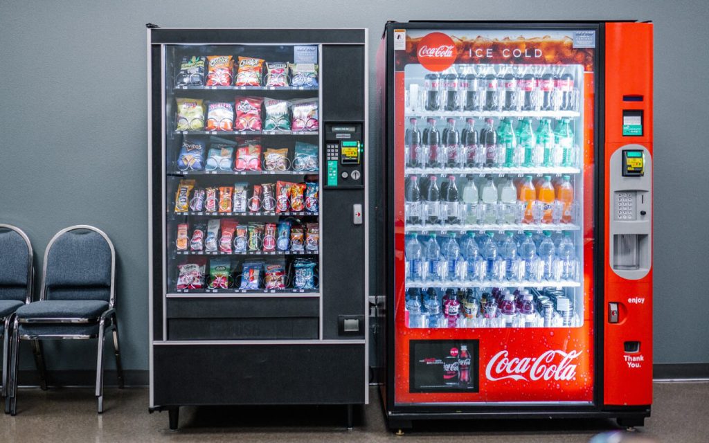 case study coke machine lighting