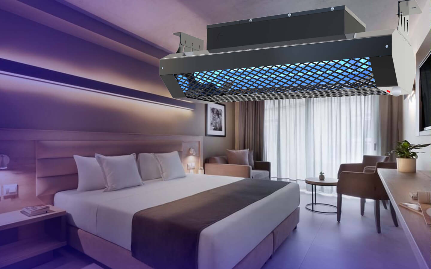 case study hotel sterilization lighting solution