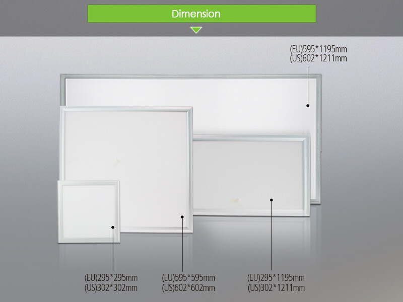ShineLong LED panels product display