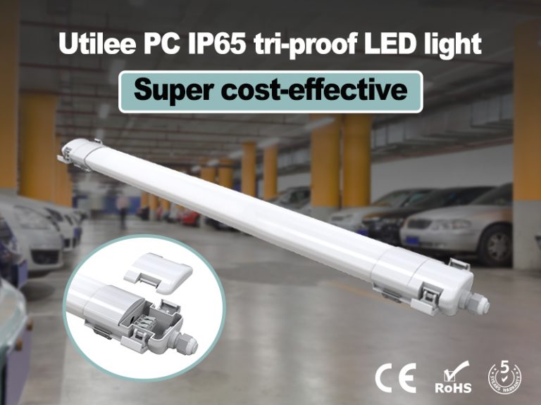 Utilee PC IP65 Tri-proof led light