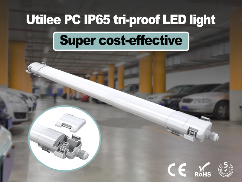 Utilee PC IP65 Tri-proof led light