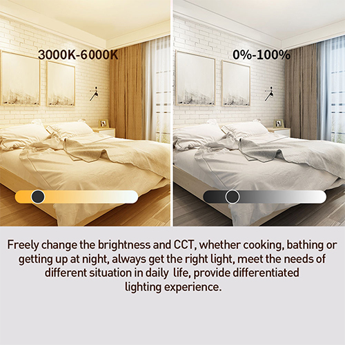adjustable color temperature