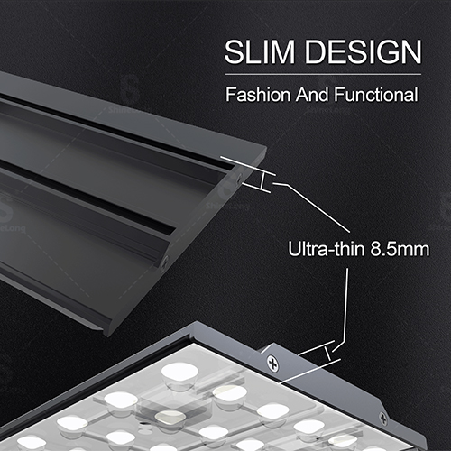 slim design of slim bay light