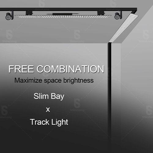 slimbay light track mounting