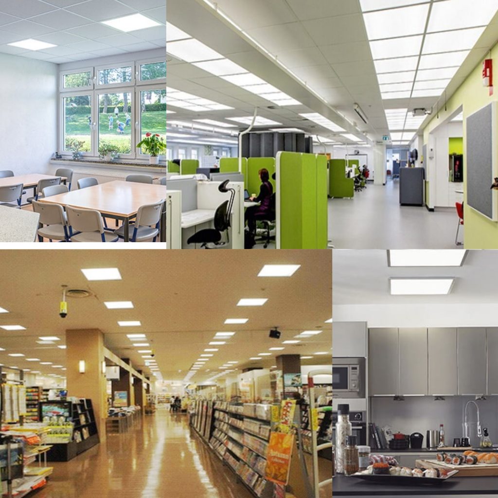 LED panel light application