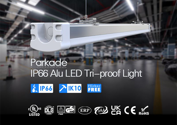 Parkade IP66 Alu LED Tri-proof Light