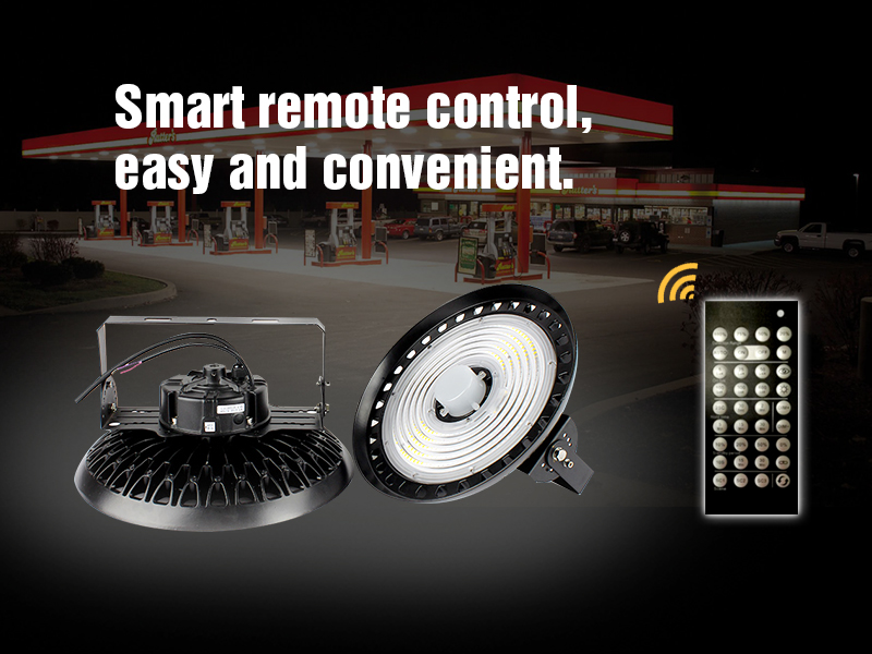 UFO highbay light, smart remote control