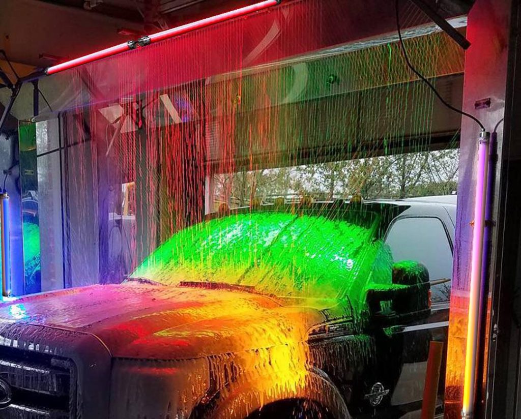 IP69K LED light for car wash