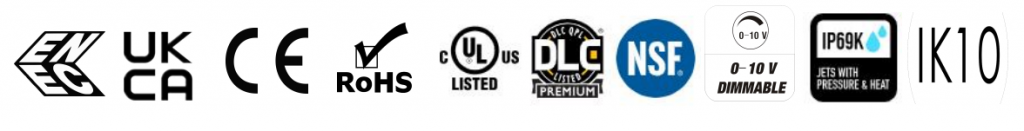Rancher tri-proof light certifications