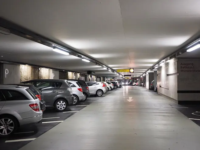 smart parking lot lighting