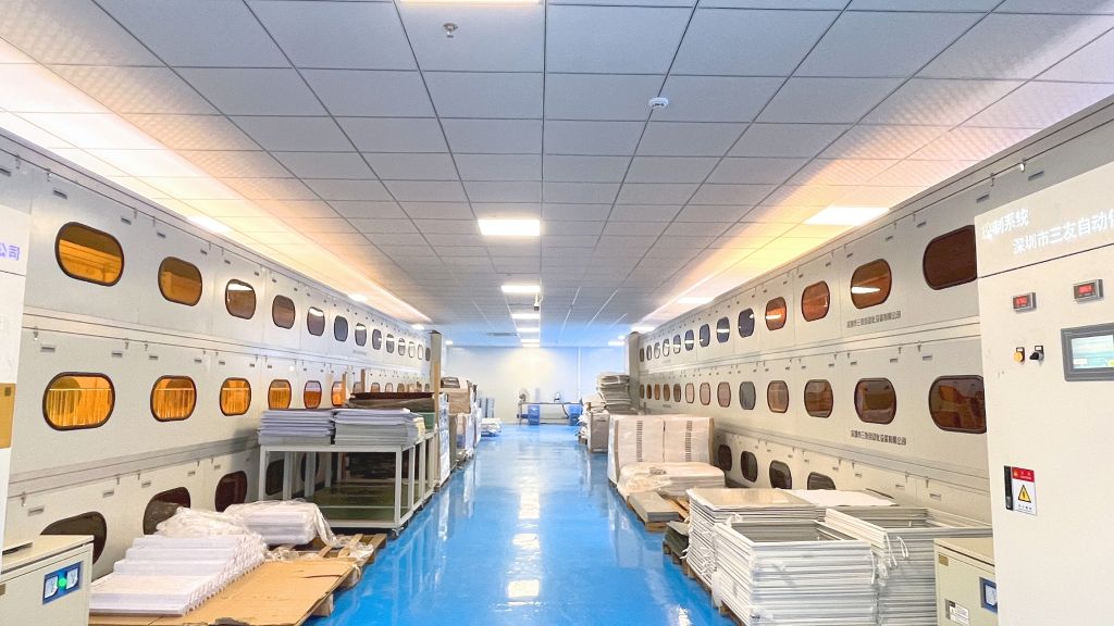 Aging equipment for lighting fixtures