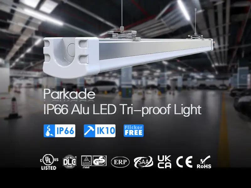 ShineLong LED tri-proof light low flicker industrial solution
