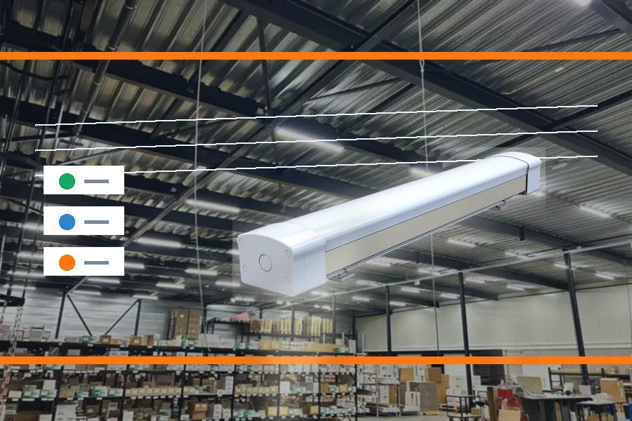 ShineLong LED tri-proof light industrial low flicker application