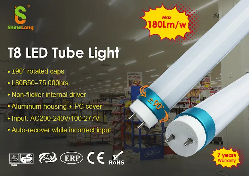 T8 LED tube light