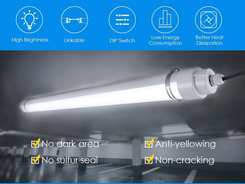 Eco Rancher IP66 led tri-proof light features