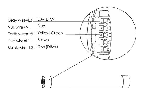 Eco-Rancher 1-10V dimmable wiring