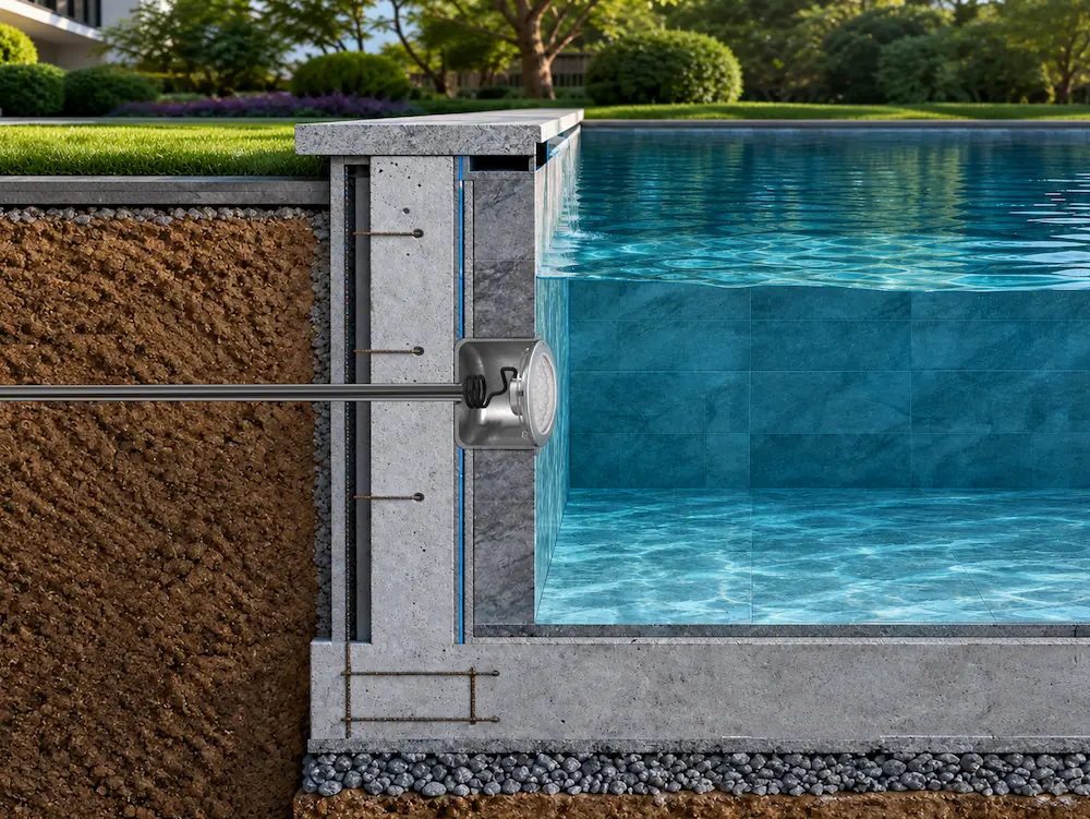 Nerion 10-inch pool light installation